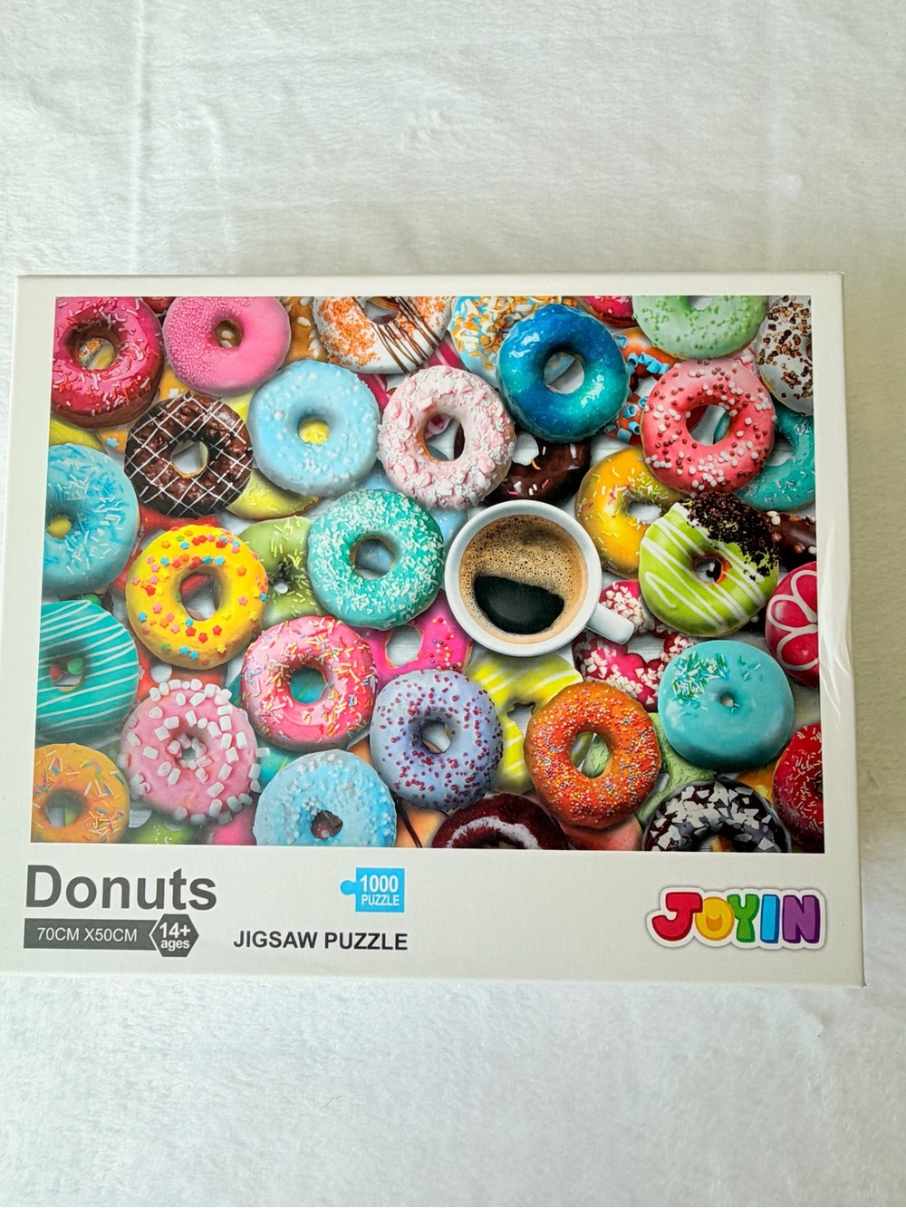Donuts 1000-Piece Jigsaw Puzzle - Multicolor Assorted Donuts